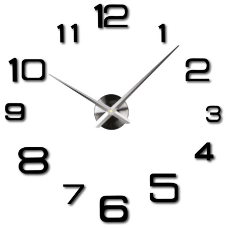 ceas de perete 3D autocolant DIY - DESING