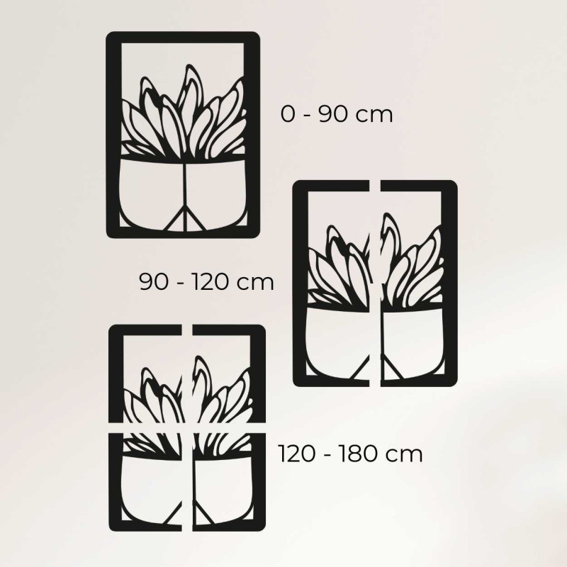 Pictură de perete sculptată - CACTUS TEDENS |...