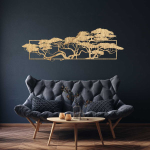 Pictură murală cu motiv de pin - TIRALIN 2