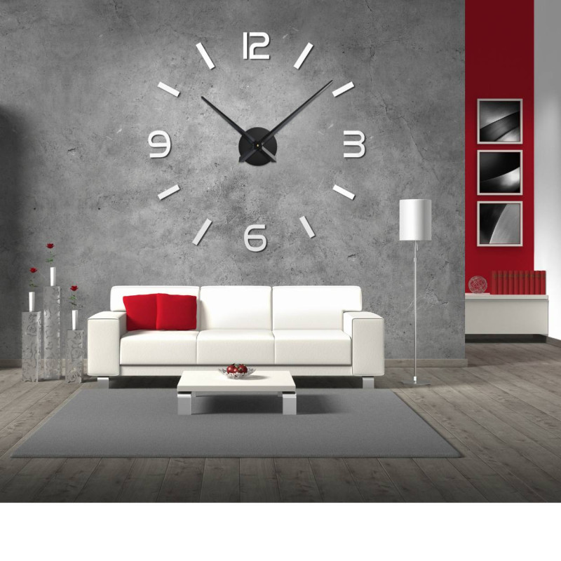 Ceas de perete autoadeziv - SONOMA