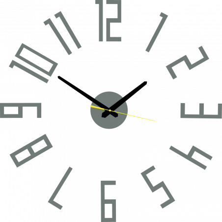 Ceas de perete modern din plastic. Producție proprie, X-momo Ceas de perete modern din plastic. Producție proprie, X-momo