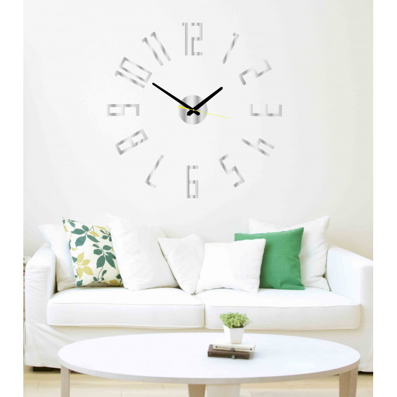 Ceas de perete modern din plastic. Producție proprie, X-momo