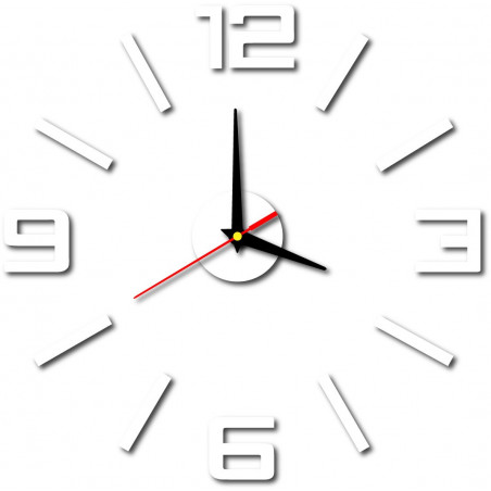 Ceas de perete modern din plastic. Producție proprie, X-momo Ceas de perete modern din plastic. Producție proprie, X-momo