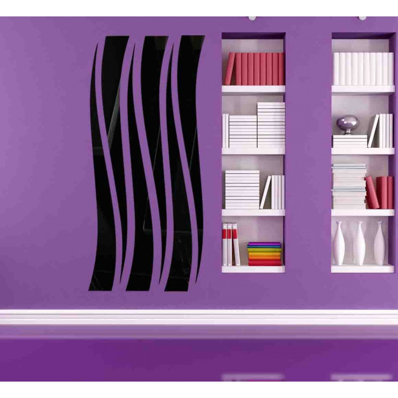 Oglinzi decorative moderne. Oglinzi și autocolante colorate pe perete, autocolante 3d din acril