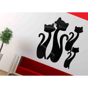 Oglinzi decorative moderne. Oglinzi și autocolante colorate pe perete, autocolante 3d din acril 2