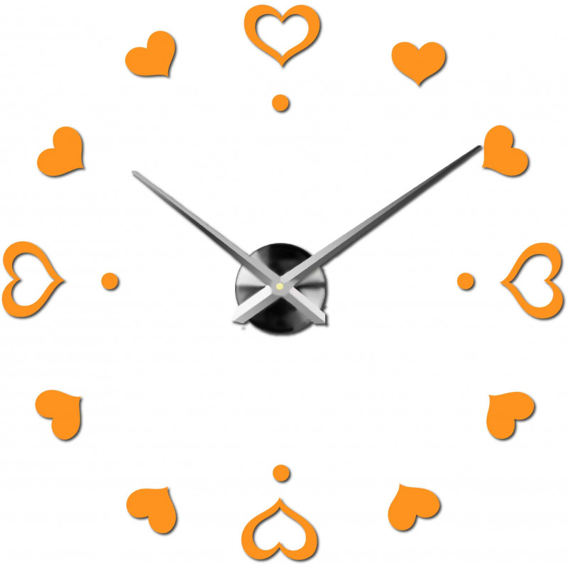 Ceas de perete adeziv, ceas de lux pe stent, ceas din plastic