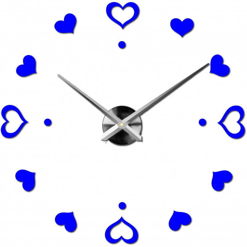 Ceas de perete adeziv, ceas de lux pe stent, ceas din plastic