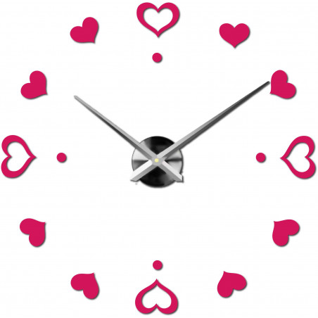 Ceas de perete adeziv, ceas de lux pe stent, ceas din plastic