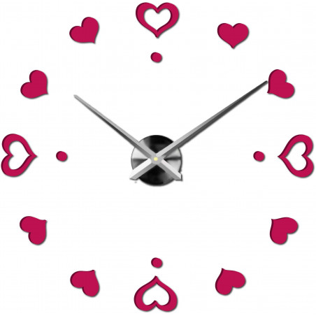 Ceas de perete adeziv, ceas de lux pe stent, ceas din plastic