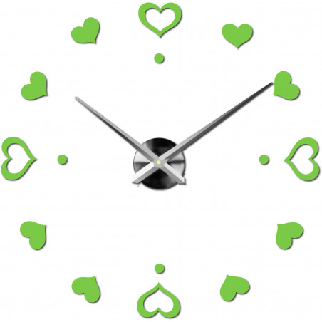 Ceas de perete adeziv, ceas de lux pe stent, ceas din plastic