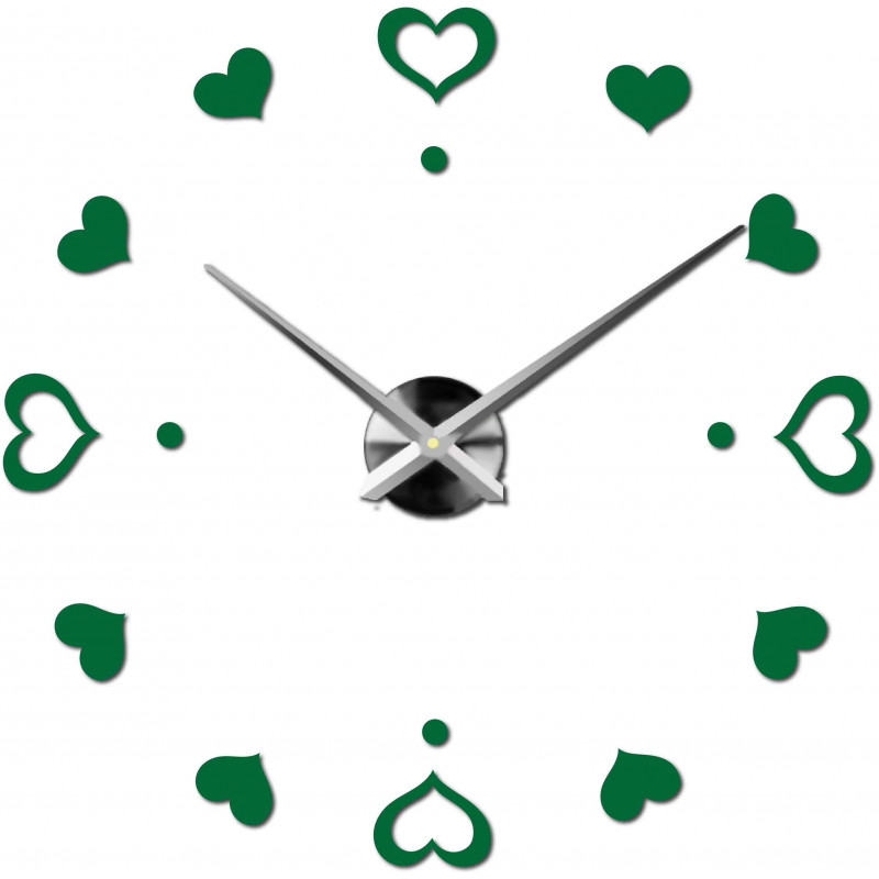 Ceas de perete adeziv, ceas de lux pe stent, ceas din plastic