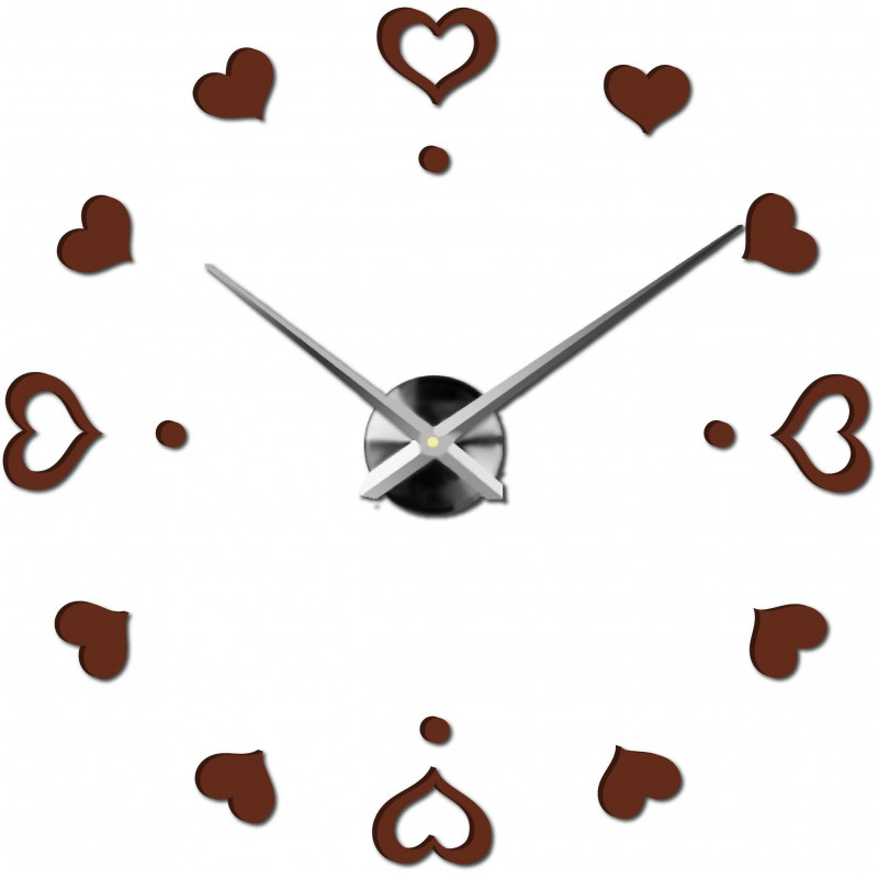 Ceas de perete adeziv, ceas de lux pe stent, ceas din plastic