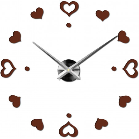 Ceas de perete adeziv, ceas de lux pe stent, ceas din plastic