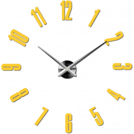 Ceas de perete adeziv, ceas de lux pe stent, ceas din plastic