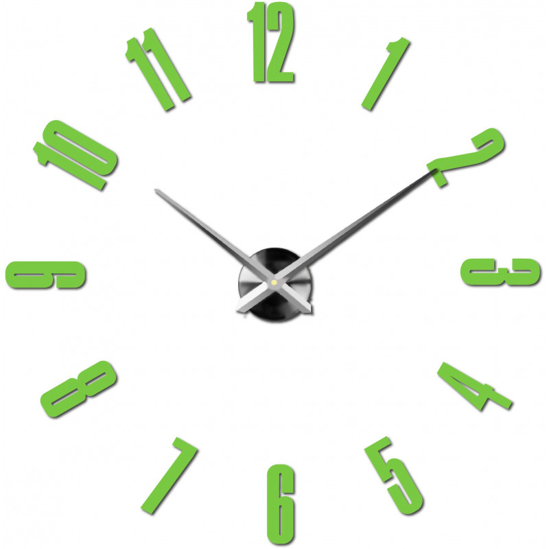Ceas de perete adeziv, ceas de lux pe stent, ceas din plastic