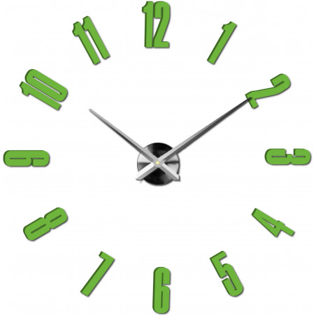 Ceas de perete adeziv, ceas de lux pe stent, ceas din plastic