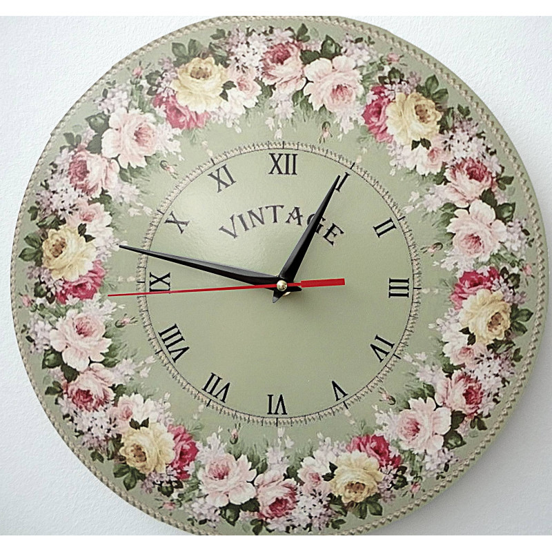 Ceas de perete modern, ceas de perete din lemn, placaj