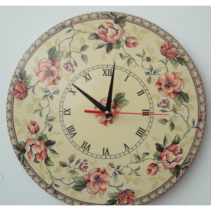 Ceas de perete modern, ceas de perete din lemn, placaj 2