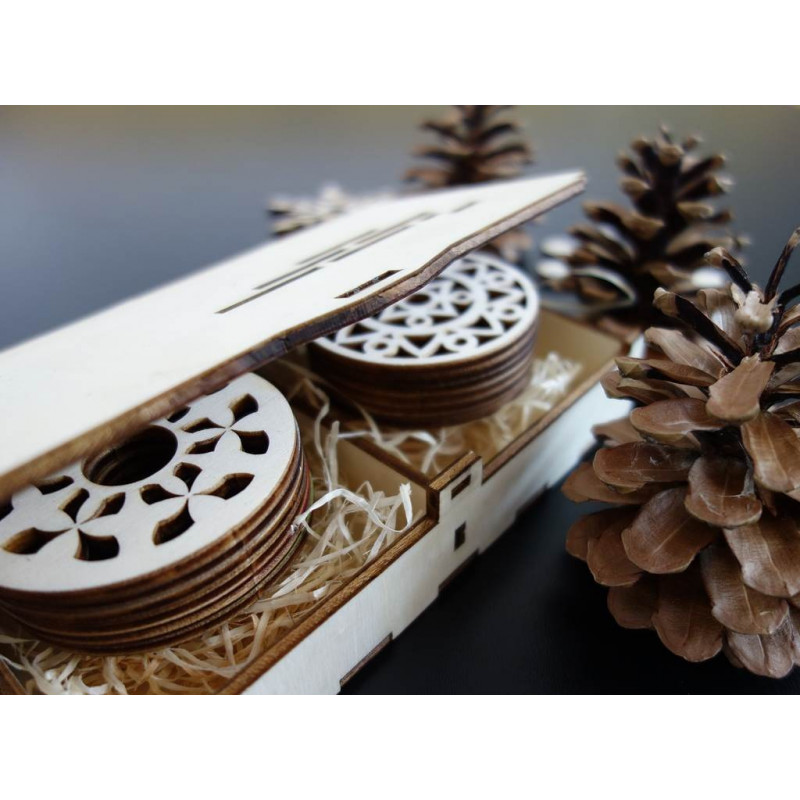 Dimensiuni ornamente, ornamente de Crăciun, accesorii din lemn, ornamente din lemn și plastic