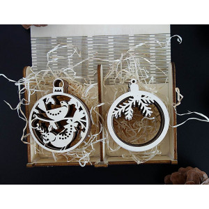 Decoratiuni din lemn si plastic, decoratiuni de Craciun, accesorii vintage din lemn 2