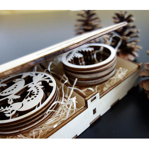 Dimensiuni ornamentale, decoratiuni de Craciun, accesorii din lemn, decoratiuni din lemn sau plastic 2