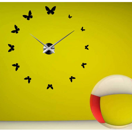 Ceas de perete adeziv, ceas de lux pe stent, ceas din plastic Ceas de perete adeziv, ceas de lux pe stent, ceas din plastic