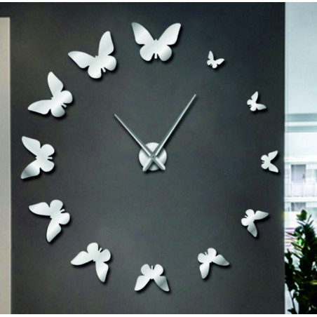 Ceas de perete adeziv, ceas de lux pe stent, ceas din plastic Ceas de perete adeziv, ceas de lux pe stent, ceas din plastic