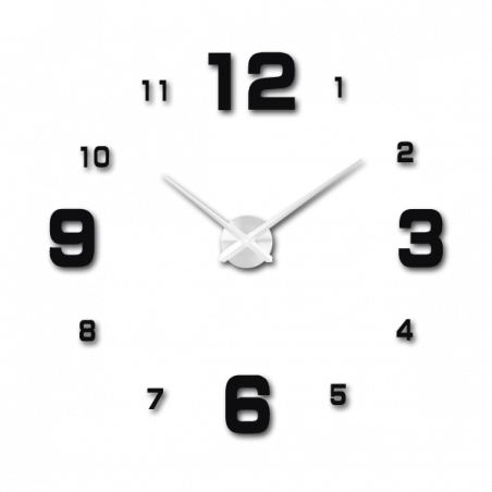 Ceas de perete adeziv, ceas de lux pe stent, ceas din plastic