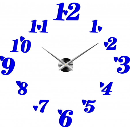 Ceas de perete adeziv, ceas de lux pe stent, ceas din plastic Ceas de perete adeziv, ceas de lux pe stent, ceas din plastic