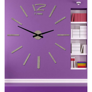 Ceas de perete modern, ceas de perete din lemn, placaj 2