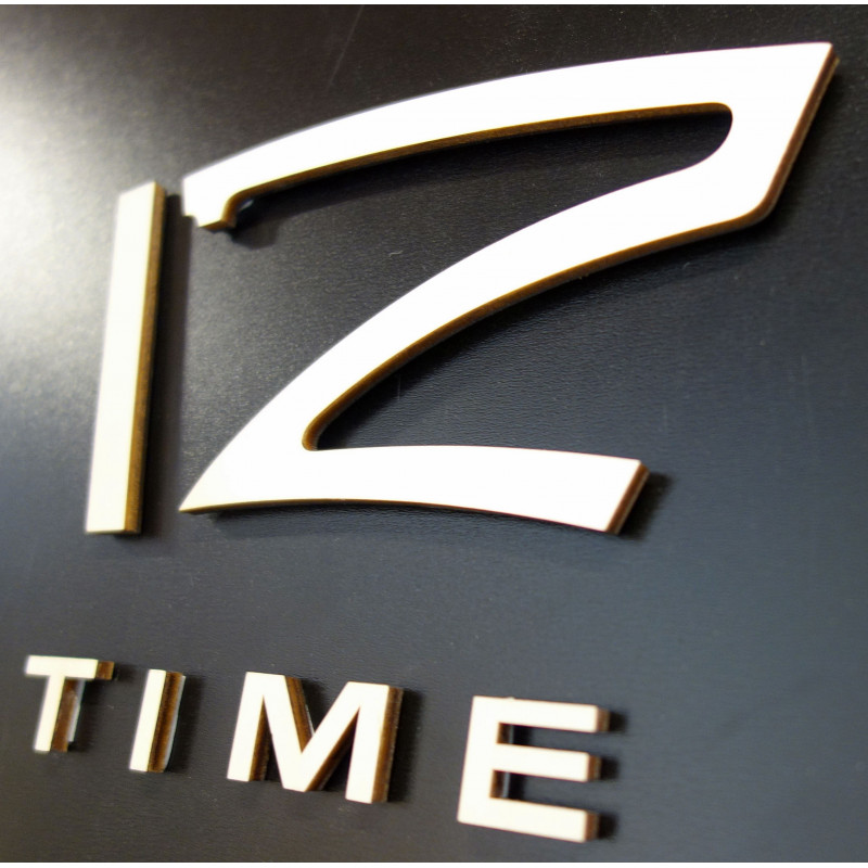 Ceas de perete modern, ceas de perete din lemn, placaj