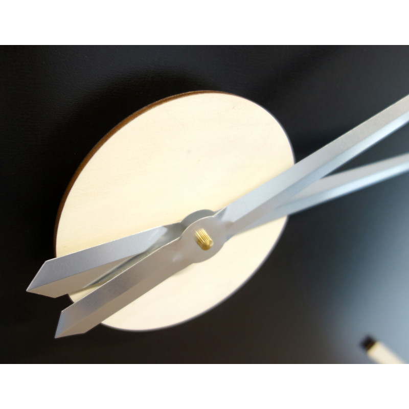 Ceas de perete modern, ceas de perete din lemn, placaj