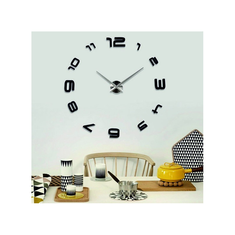 Ceasuri de perete Stick-on, ceasuri de lux stent, ceasuri din plastic