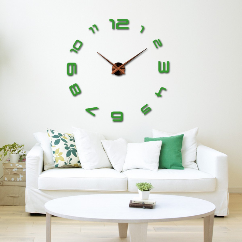 Ceasuri de perete Stick-on, ceasuri de lux stent, ceasuri din plastic