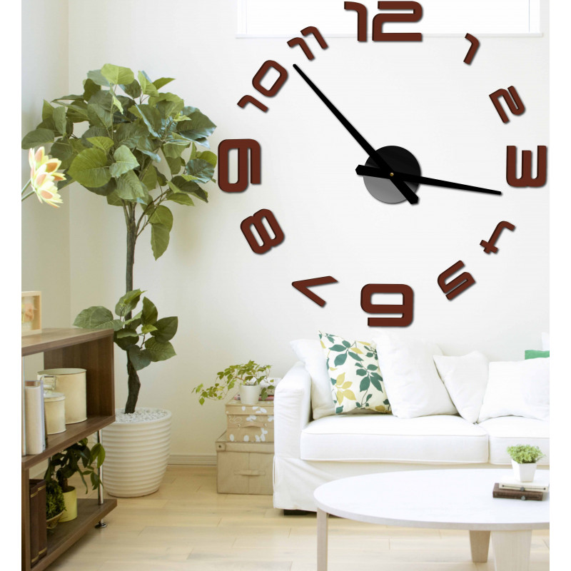 Ceasuri de perete Stick-on, ceasuri de lux stent, ceasuri din plastic