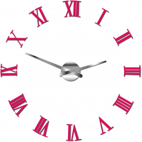Ceas de perete adeziv Roman plexiglas 2D Ceas de perete adeziv Roman plexiglas 2D