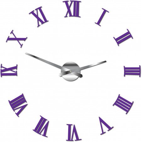 Ceas de perete adeziv Roman plexiglas 2D Ceas de perete adeziv Roman plexiglas 2D