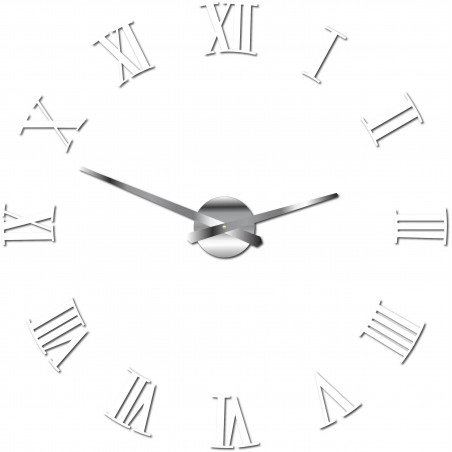 Stick-on ceas de perete Roman 2D plexi