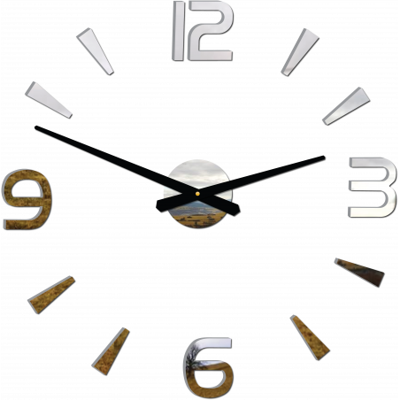 Adeziv pentru ceas de perete modern, din plexiglas 2D Stor