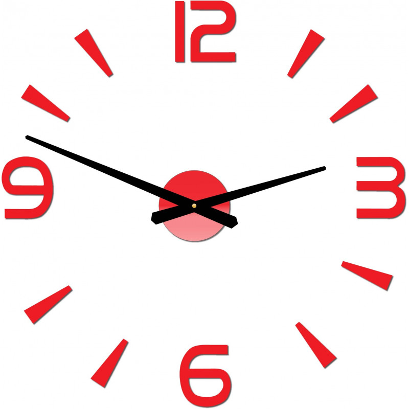 Adeziv pentru ceas de perete modern, din plexiglas 2D Stor