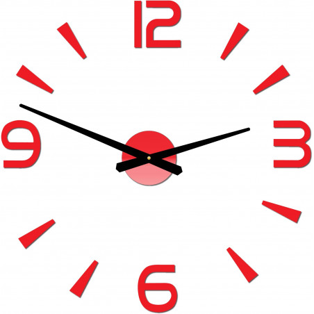 Adeziv pentru ceas de perete modern, din plexiglas 2D Stor