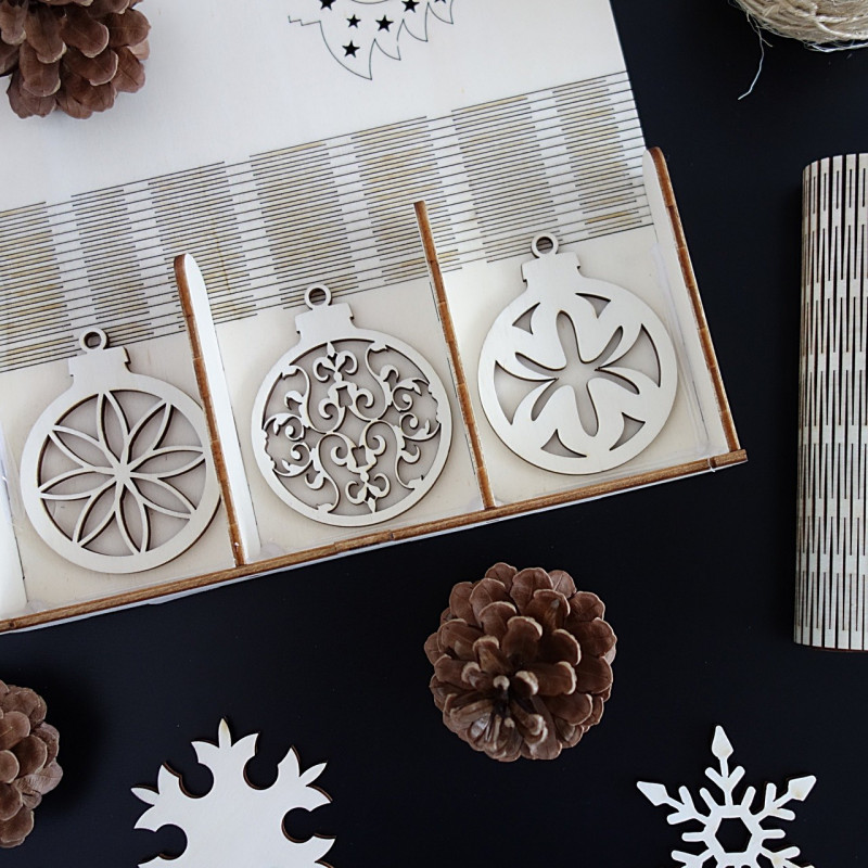 Set de decoratiuni de Crăciun pentru Crăciun, 1 set-18 bucăți