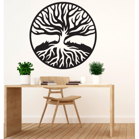 Pictură modernă din placaj de lemn ROOTS Pictură modernă din placaj de lemn ROOTS