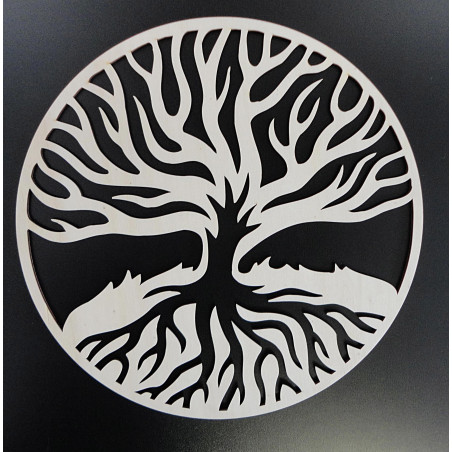 Pictură modernă din placaj de lemn ROOTS Pictură modernă din placaj de lemn ROOTS