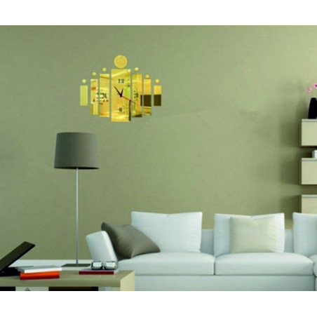 Ceas de perete stick-on ca un cadou DIY HOJOKER Ceas de perete stick-on ca un cadou DIY HOJOKER
