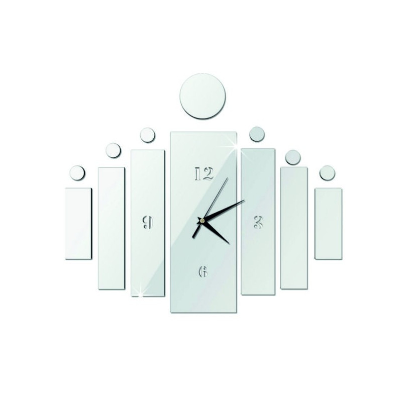 Ceas de perete adeziv HOJOKER DIY, cadou