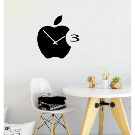 Ceas de perete din plastic în bucătărie APPLE, 35x35 cm Ceas de perete din plastic în bucătărie APPLE, 35x35 cm