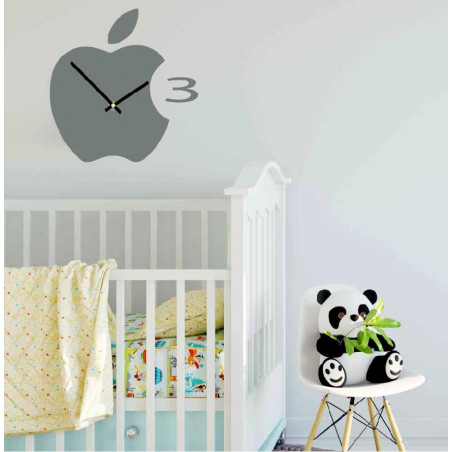 Ceas de perete din plastic în bucătărie APPLE, 35x35 cm Ceas de perete din plastic în bucătărie APPLE, 35x35 cm