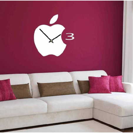 Ceas de perete din plastic în bucătărie APPLE, 35x35 cm Ceas de perete din plastic în bucătărie APPLE, 35x35 cm