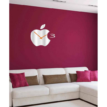 Ceas de perete din plastic în bucătărie APPLE, 35x35 cm Ceas de perete din plastic în bucătărie APPLE, 35x35 cm